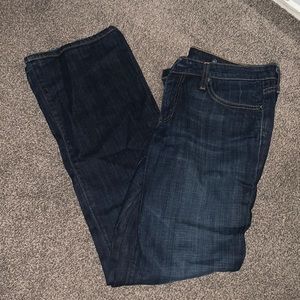 Adriano Goldschmeid dark denim bootcut jeans